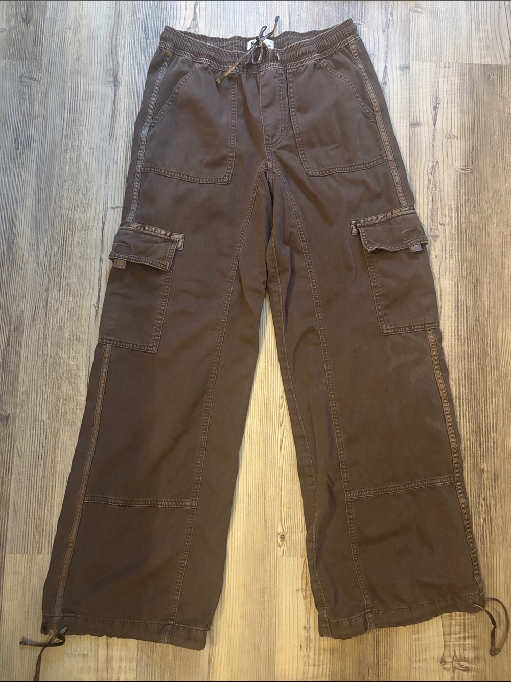 Cargo Drawstring Pants